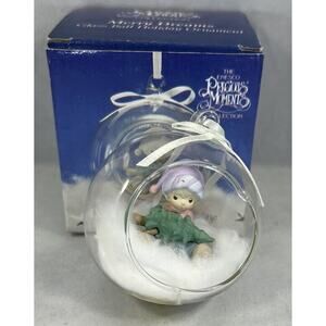 Precious Moments Enesco "Don't Let The Holidays Get You Down" Ornament 1993‎